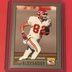 Derrick Alexander #229 2001 Topps Football Trading Card
